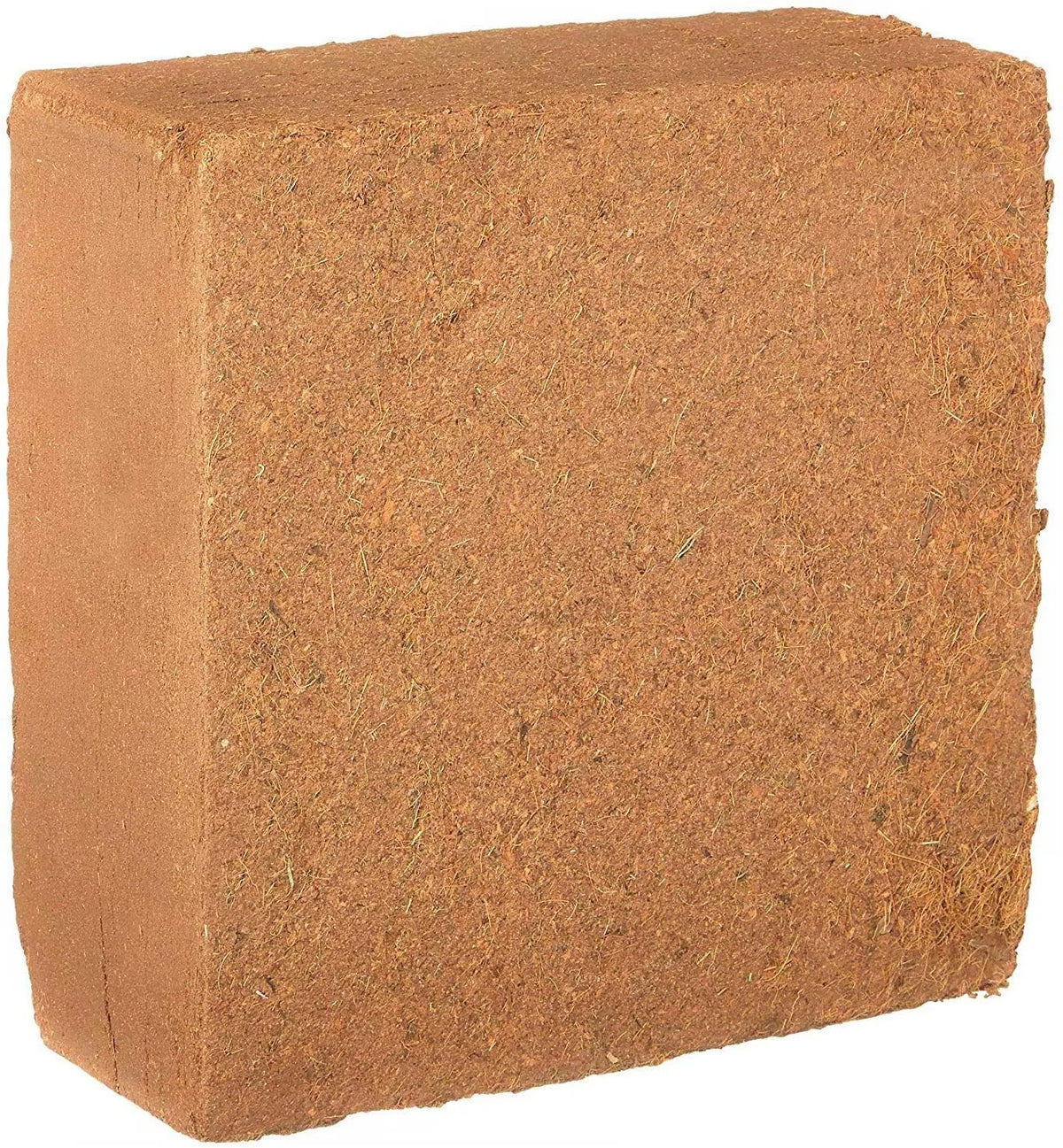 Cocopeat - 5kg Block | Natural Coconut Coir Fibres | Organic Fertilizer for Home Gardening and Potted Plants